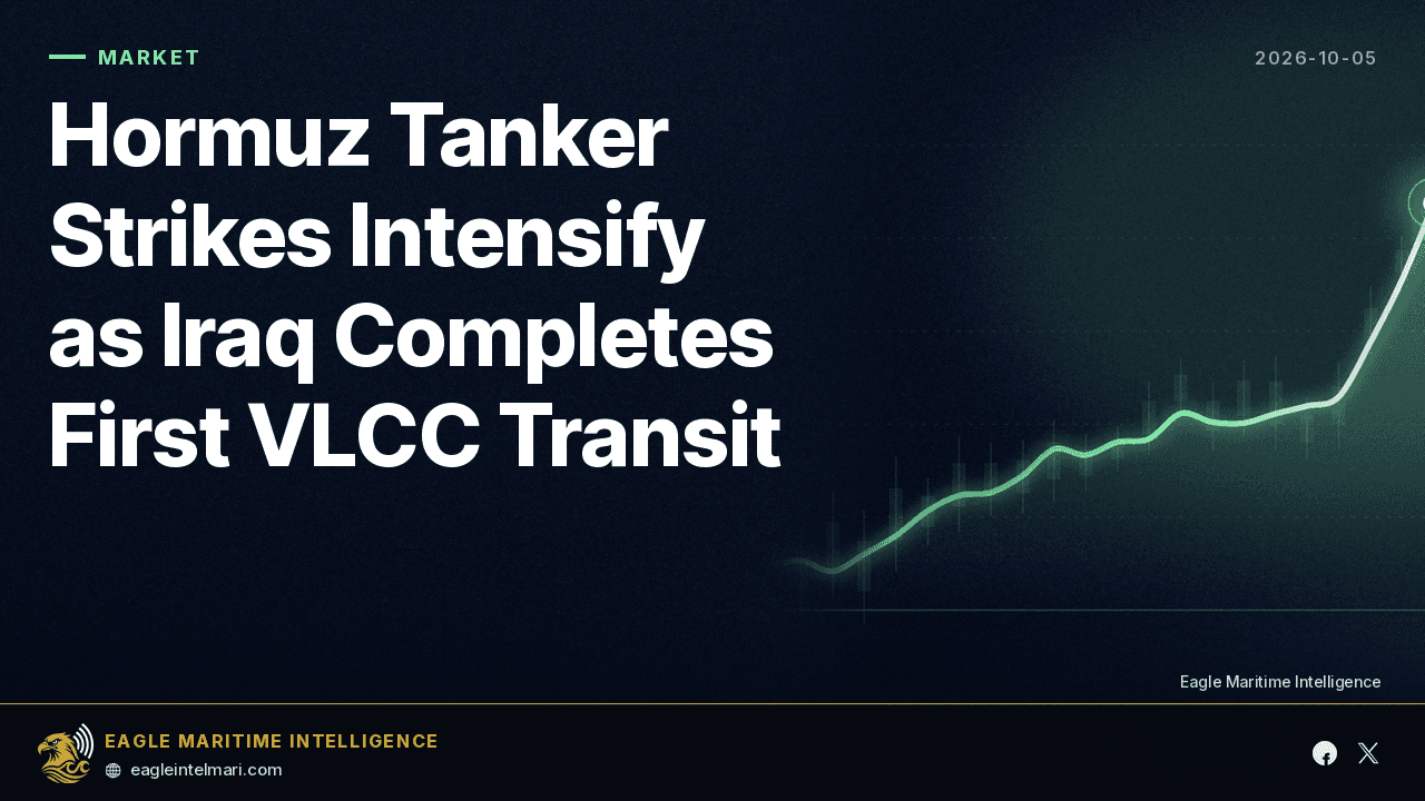 Hormuz Tanker Strikes Intensify as Iraq Completes First — Oct 5