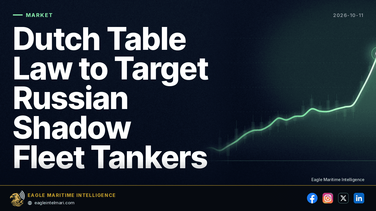 Dutch Table Law to Target Russian Shadow Fleet Tankers — Oct 11