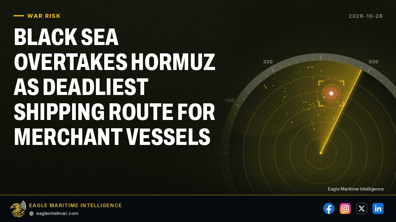 Black Sea Overtakes Hormuz — Oct 28