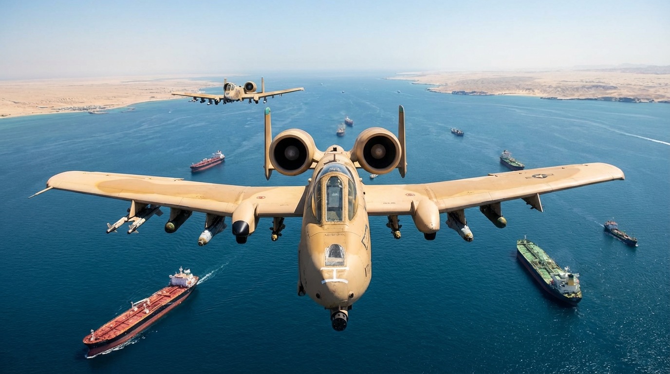 A-10 Warthog Redesigned for Ship-Hunting: Pentagon Repurposes Close-Air-Support Fighter for Hormuz Ops