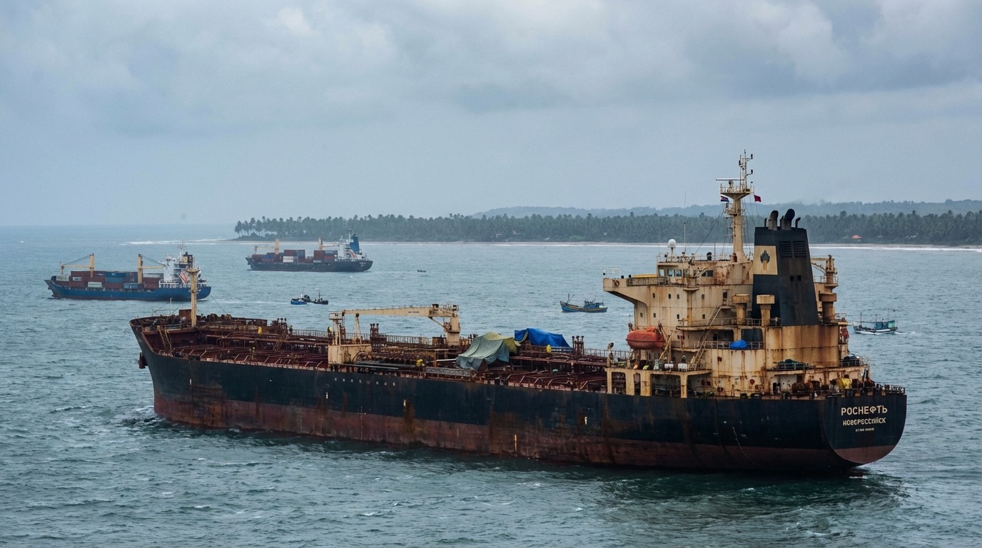 Aqua Titan Shadow Fleet Divert to India Reveals US Sanctions Waiver Loopholes