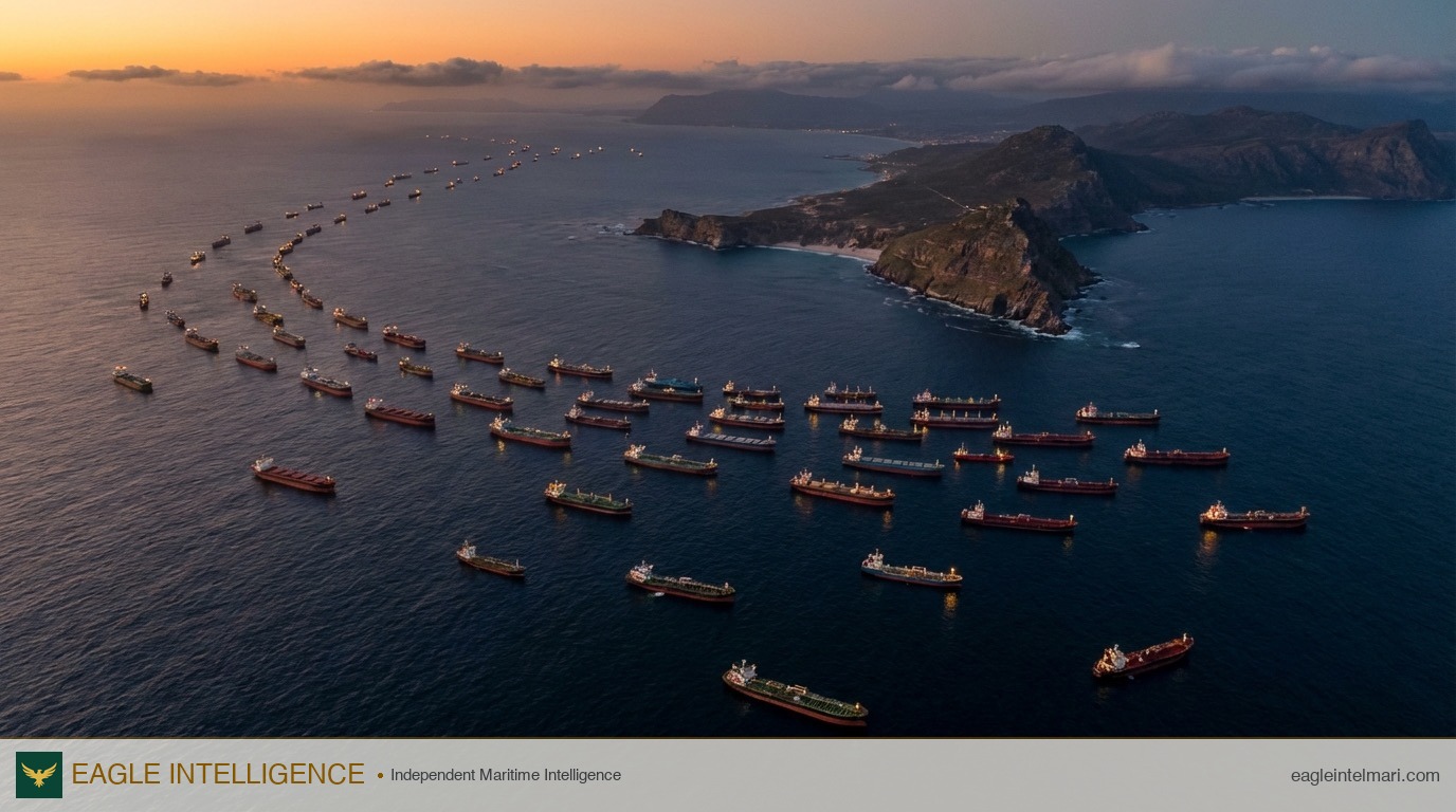 The Bulk Carrier Collapse: Why Cape of Good Hope Reroutes Are Breaking Under Volume Saturation