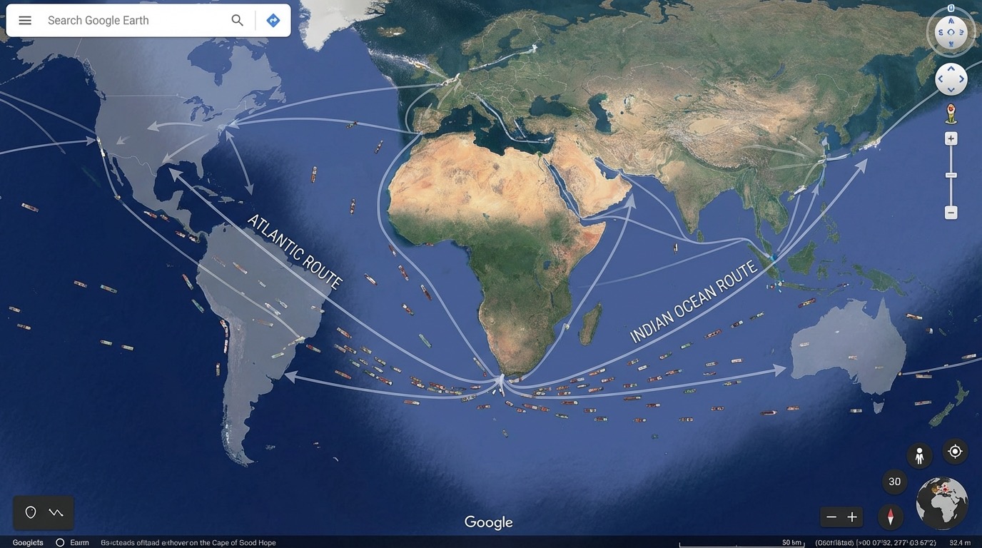 Cape of Good Hope Becomes New Normal: 800k Containers Monthly Divert as Container Shipping Rewires Entire Network