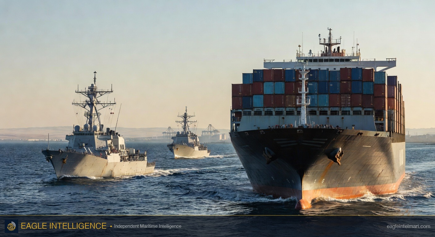 Three Military Options, Zero Diplomatic Cover: What CENTCOM's Briefing Means for Commercial Shipping