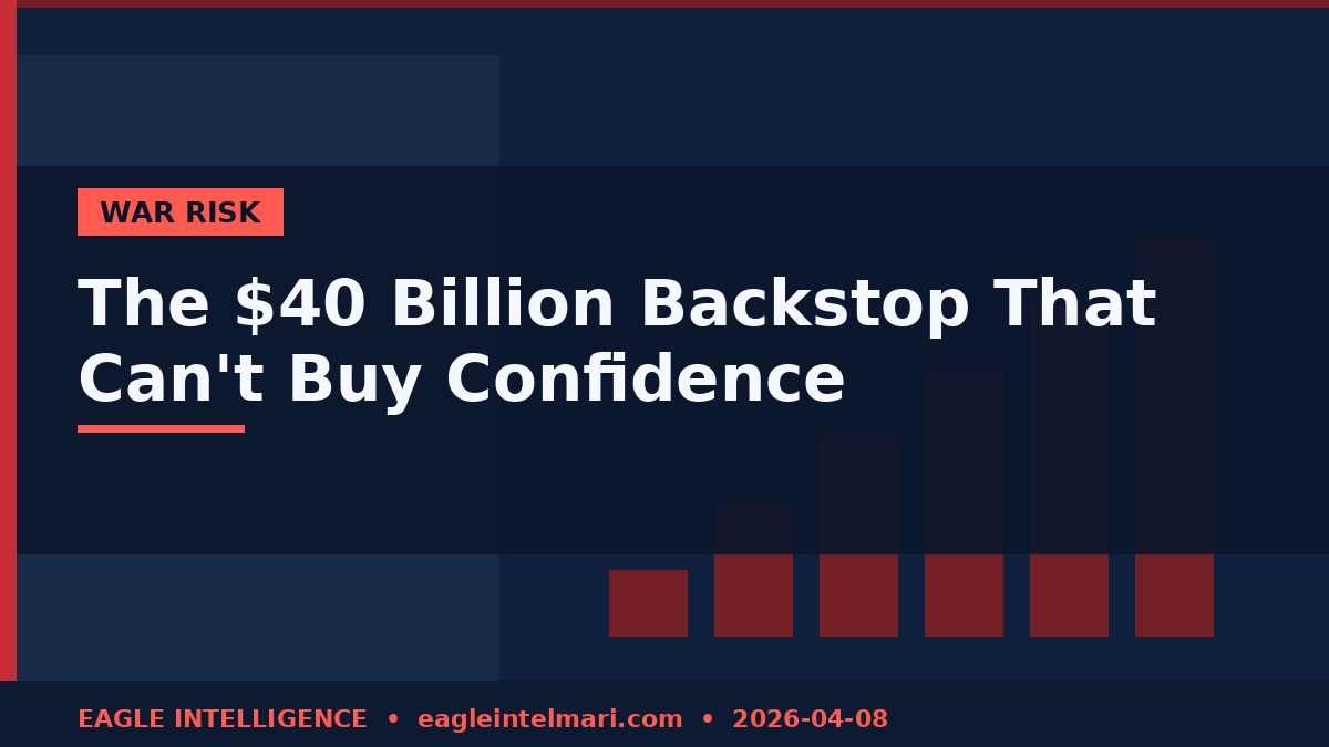 The $40 Billion Backstop That Can't Buy Confidence
