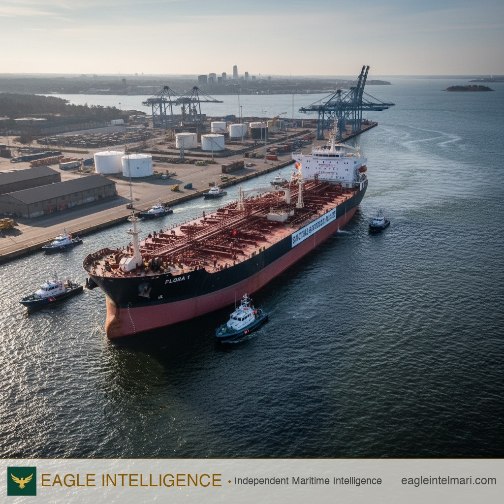 Flora 1 Detention: How Western Enforcement Reshapes Russian Oil Supply Economics
