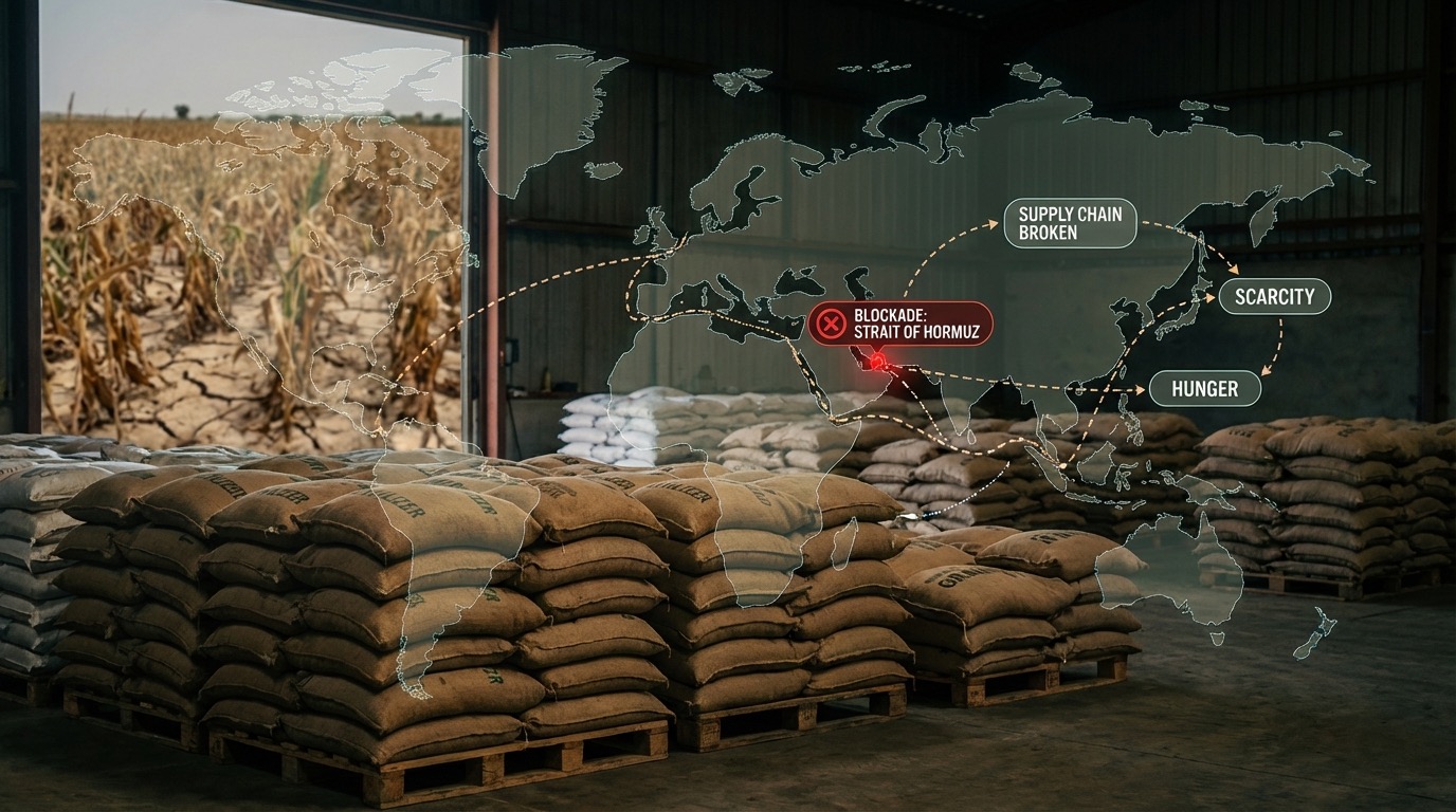 The Invisible Caravan: How Hormuz's Blockade Will Starve 100 Million People Before Oil Runs Out