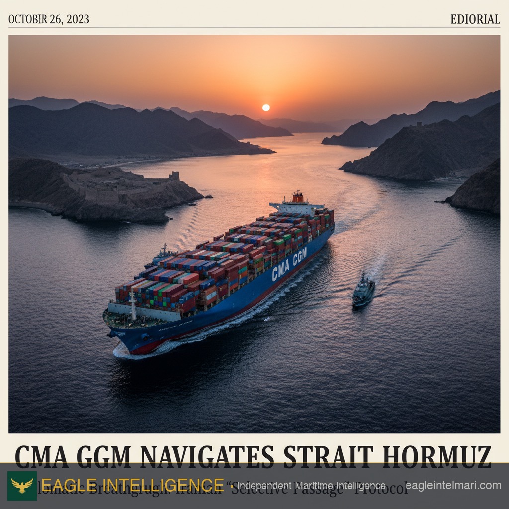 Hormuz Breakthrough: CMA CGM and MOL Break Through Iranian Blockade—What Selective Transit Policy Means for Global Shipping