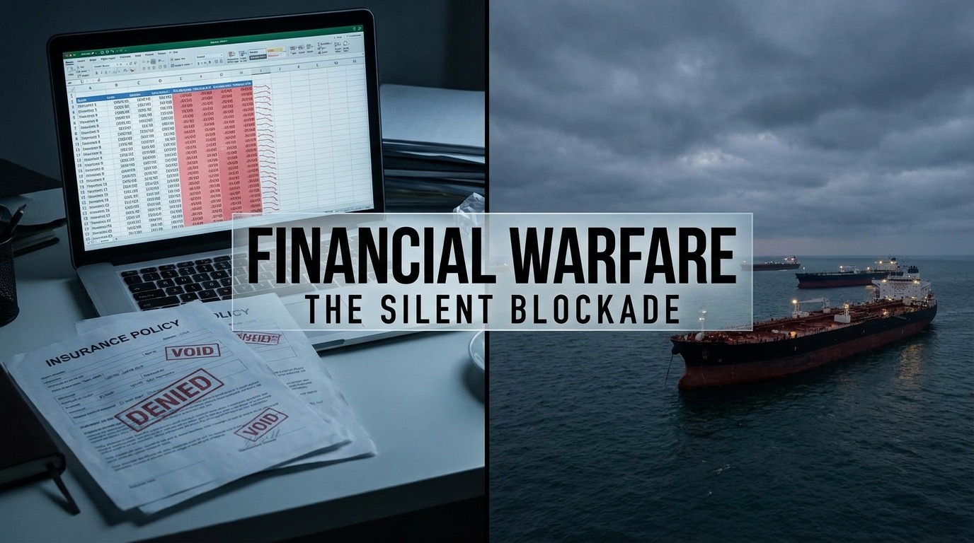 The Weapon That Closed the Strait of Hormuz Is Not a Missile. It Is a Spreadsheet.