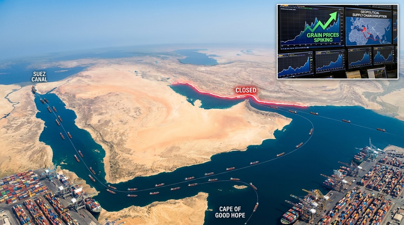 Strait of Hormuz Closure Cuts Off Food Supplies to 100 Million: Alternative Routes Cannot Fill Void