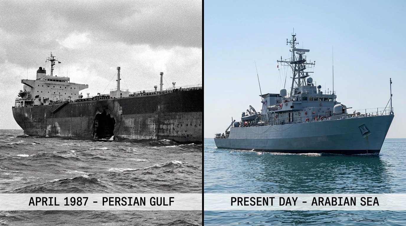 The Mine Lesson America Forgot: 1987 Tanker War Playbook Repeating