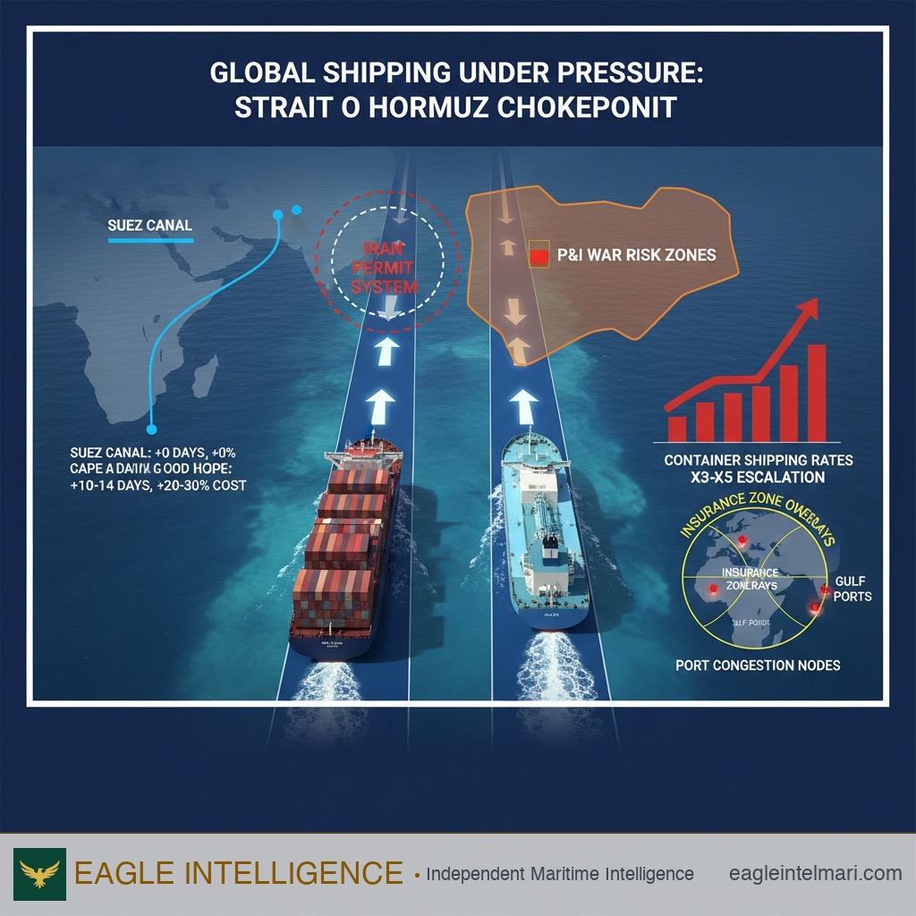 First Western Container Ship Breaks Hormuz Blockade: What Normalcy Would Actually Require