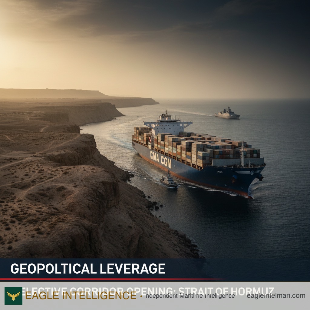 Hormuz Shift: Iran Allows Selective Ship Passages as Negotiating Leverage
