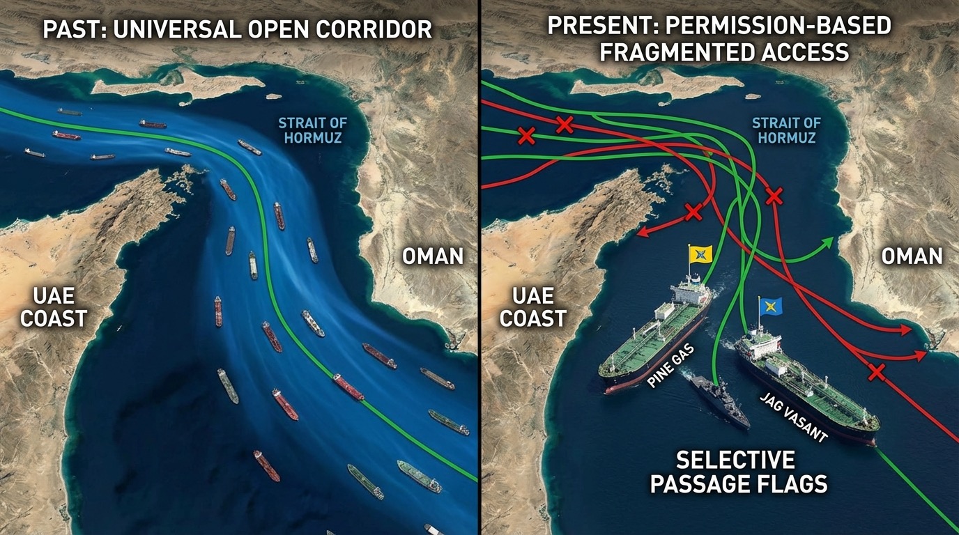 Indian LPG Tankers Signal Bifurcated Energy Market: Hormuz No Longer Open to All