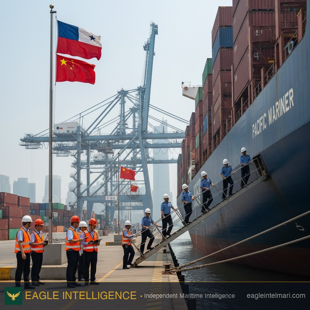 China's Port Detention Spike: 91 Panama-Flagged Ships Held as Geopolitical Retaliation