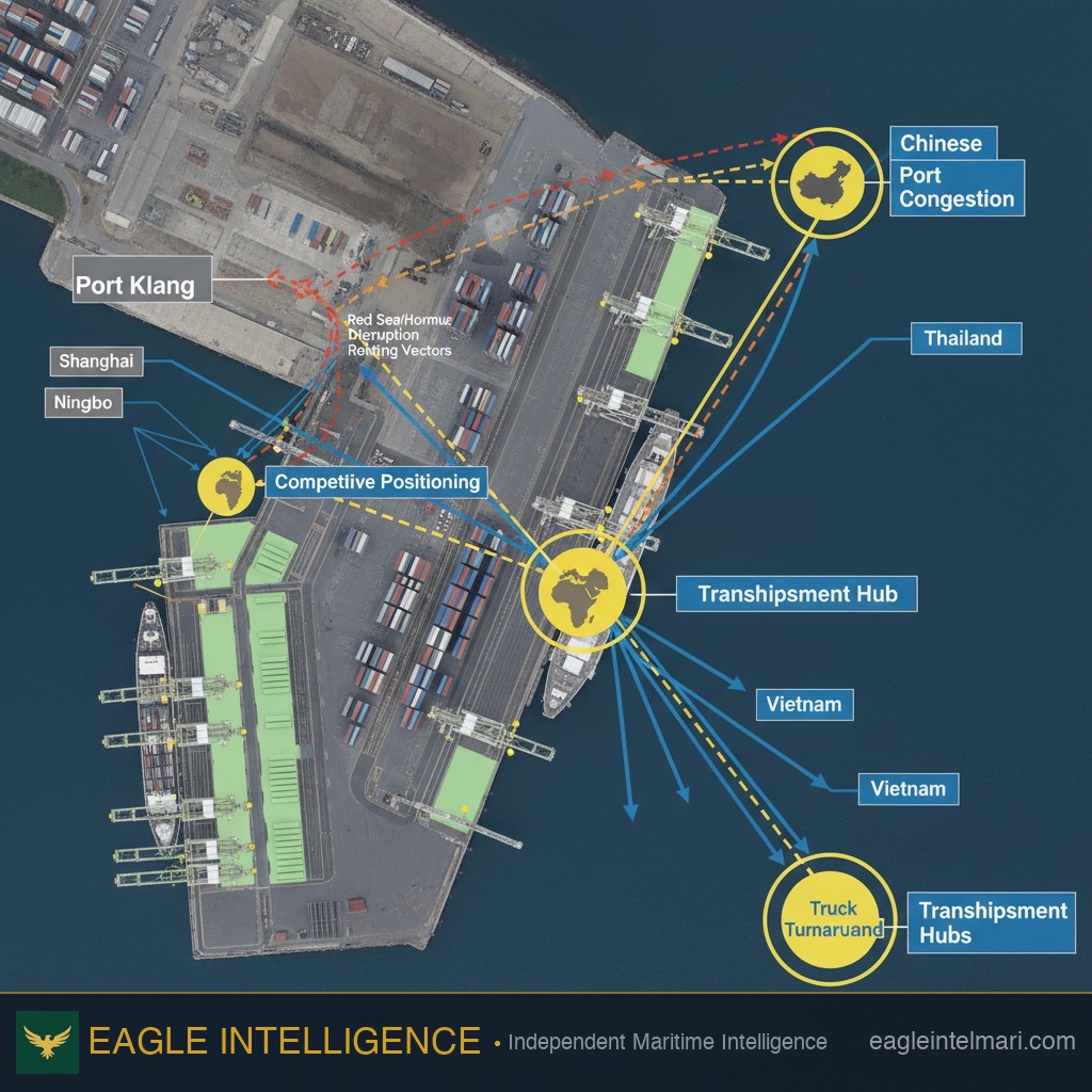 Port Klang Pursues 1.5% Growth as Asia Grapples with Rerouting Delays