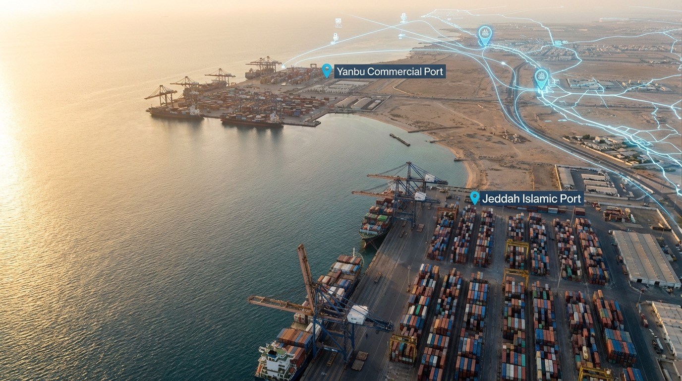 Supply Chain Bypass: Saudi Arabia Opens Five New Red Sea Shipping Routes—The First Real Hormuz Alternative