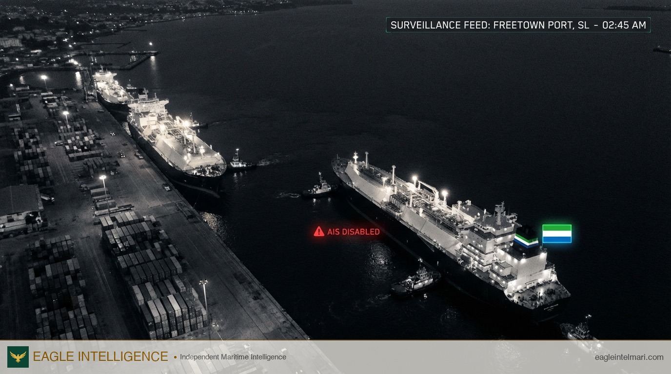 Sierra Leone Becomes Russia's Dark Fleet Hub for LNG Sanctions Evasion