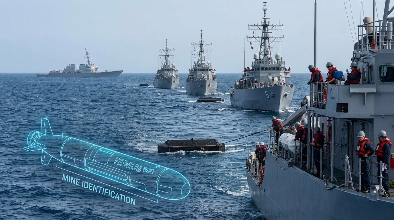 The Mine Problem: Why the US Navy's Hormuz Escort Promise Is 8 Weeks Away From Reality