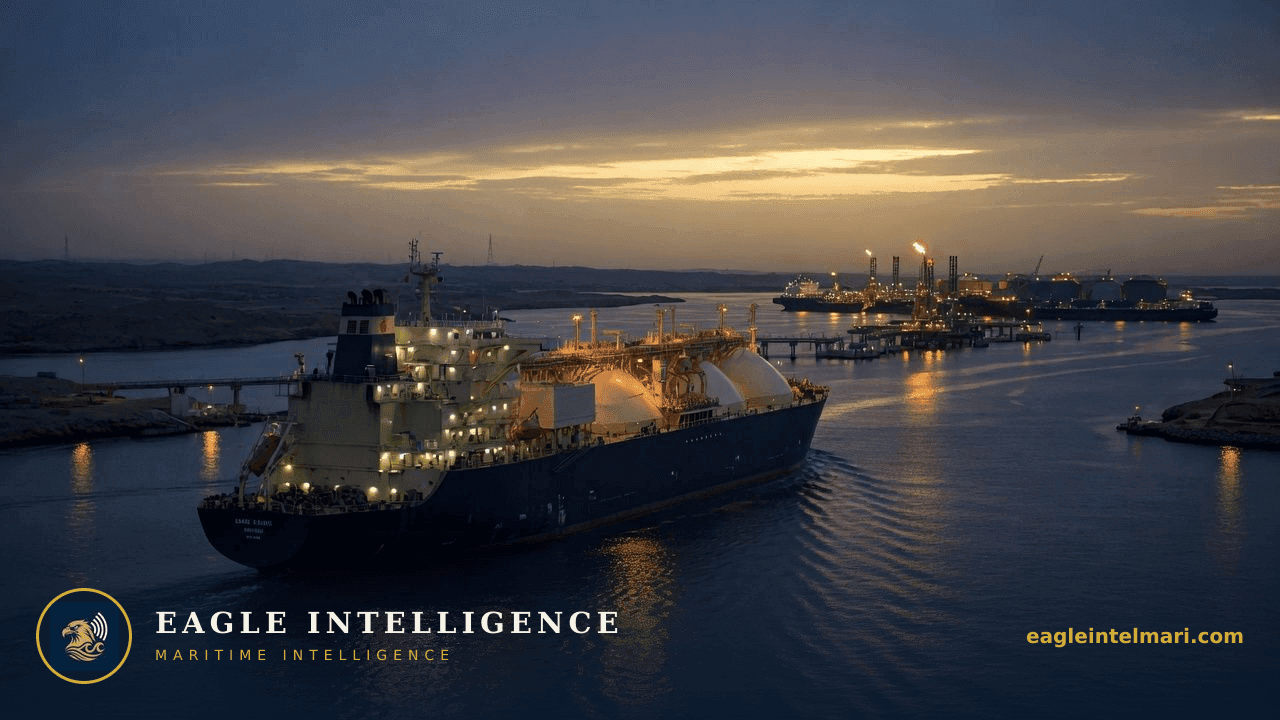 ADNOC LNG Tanker Reappears After Hormuz Blackout, Heading for Indian Terminals