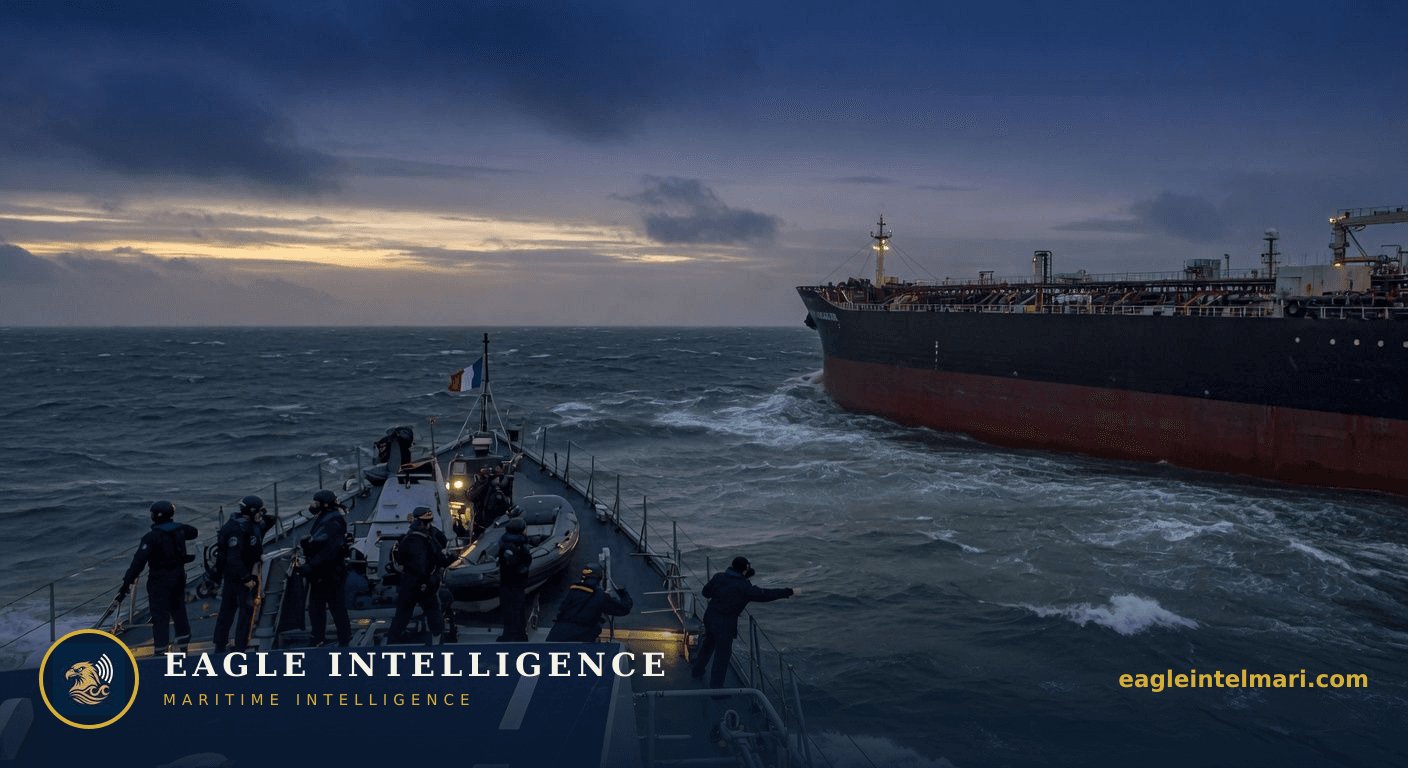 French Navy Detains Fourth Russian Shadow Tanker on False Flag