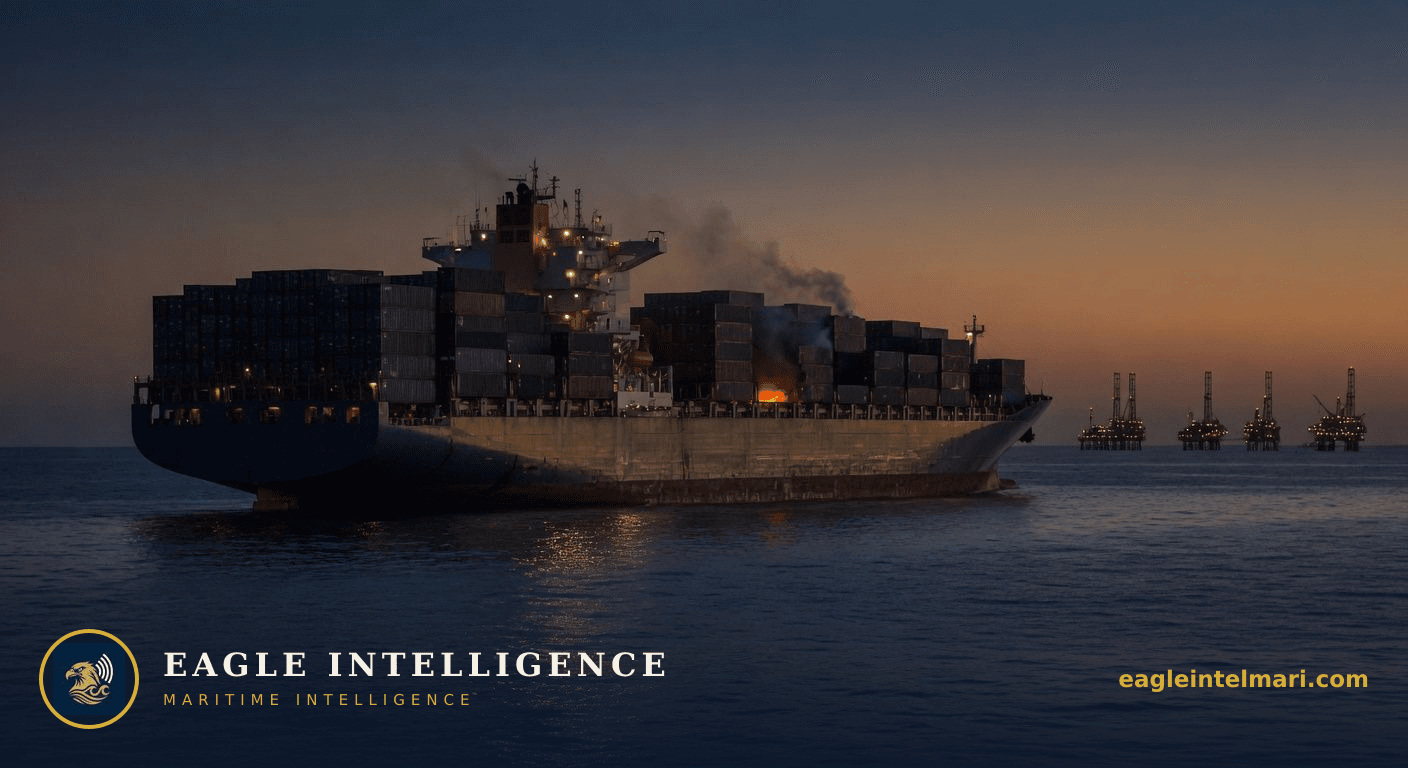 Third Gulf Strike Hits MSC Boxship as U.S.-Iran Shadow War Spreads North