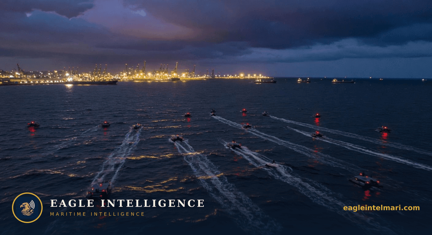 Ukrainian Sea-Drone Swarms Raise the Cost of Russian Black Sea Strikes