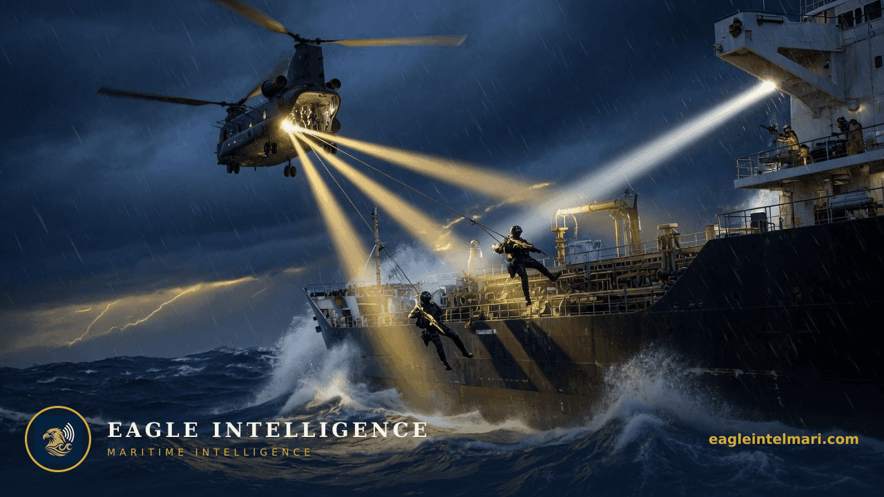 UK Commandos Board MT Smyrtos: First Shadow-Tanker Seizure in the Channel