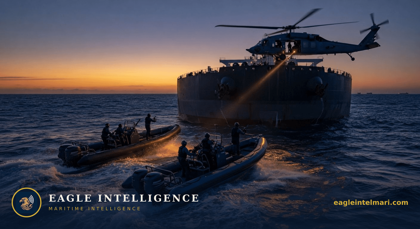 US Boarding of Davina Marks Sharp Escalation in Indian Ocean Sanctions Enforcement