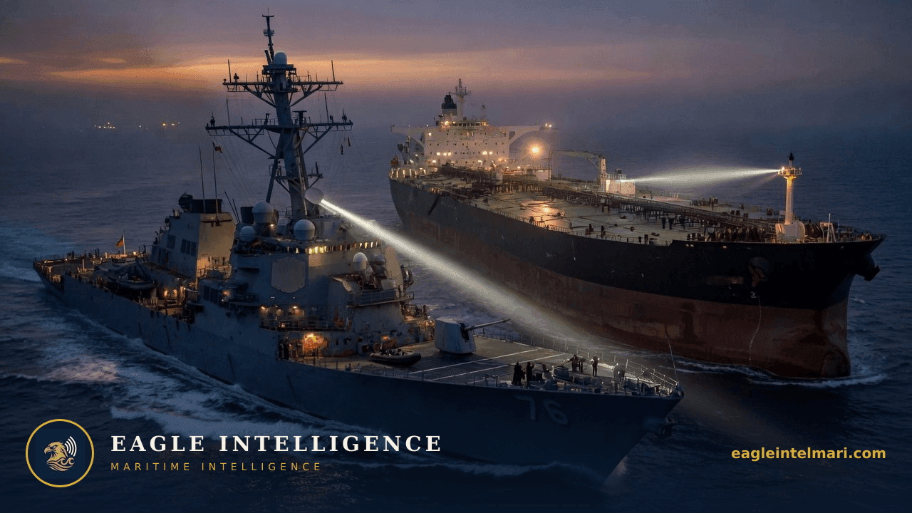 Seventh Shadow-Fleet Tanker Disabled in Gulf of Oman as U.S. Tightens Maritime Squeeze on Iran